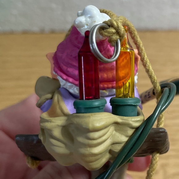 Vintage Hallmark North Pole Power & Light Lighted Christmas Ornament Works 1987 - Picture 3 of 5